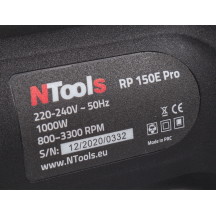 NTools RP 150E Pro - Profesjonalna polerka elektryczna rotacyjna 1000W 800-3300 RPM 2 5kg(7)
