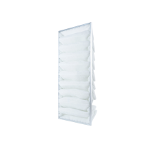 APP FK 356 - Filtr kieszeniowy pasujący do kabin lakierniczych typu Blowtherm (strefa) 10 kieszeni z ramką 1195 x 485 x 200mm(1)