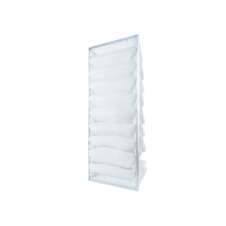APP FK 356 - Filtr kieszeniowy pasujący do kabin lakierniczych typu Blowtherm (strefa) 10 kieszeni z ramką 1195 x 485 x 200mm(1)