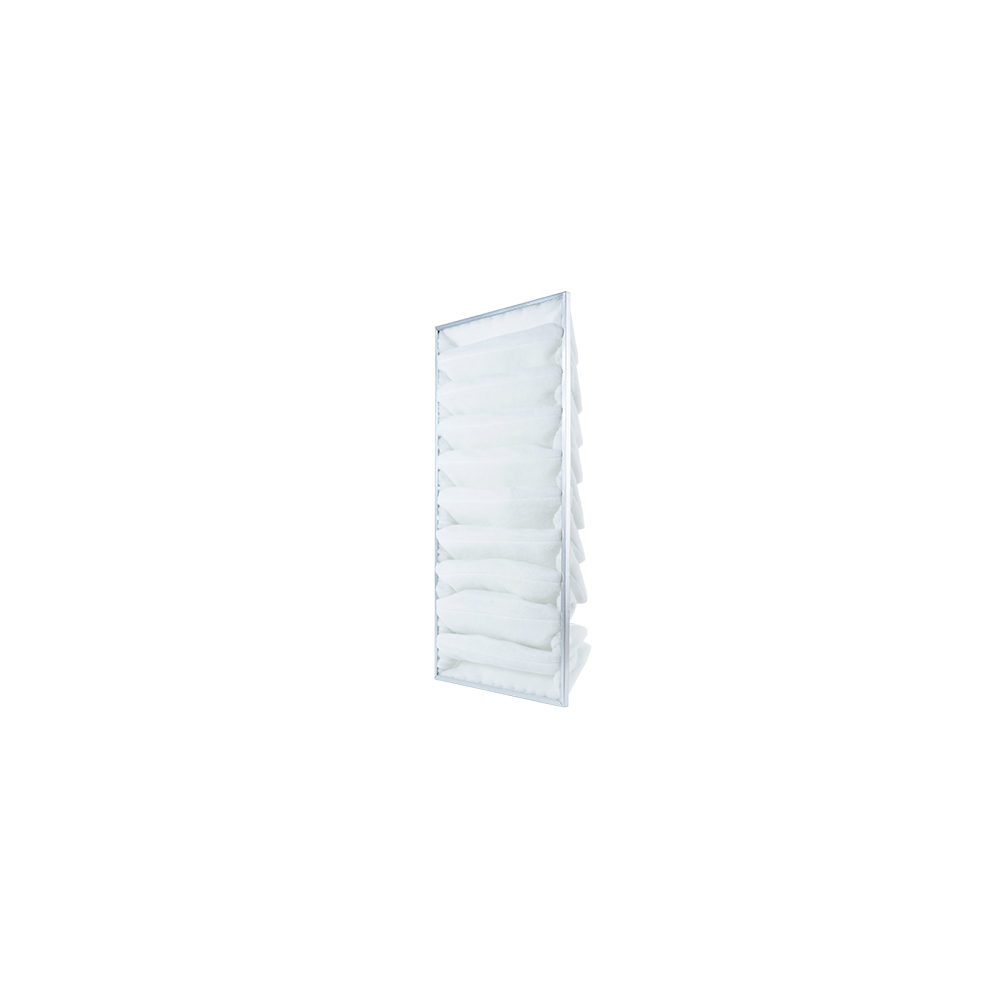 APP FK 356 - Filtr kieszeniowy pasujący do kabin lakierniczych typu Blowtherm (strefa) 10 kieszeni z ramką 1195 x 485 x 200mm(1)