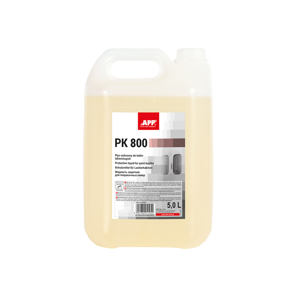 APP PK 800 - Płyn ochronny do kabin lakierniczych 5 0L(1)