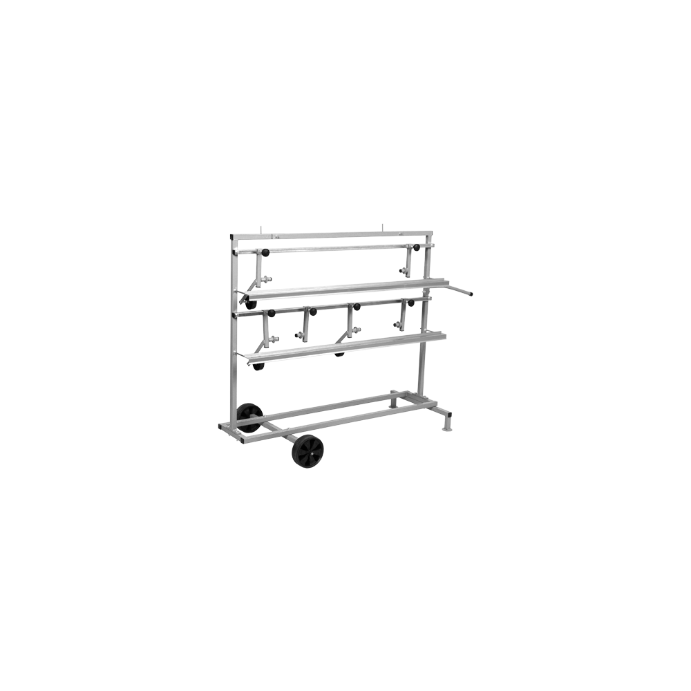 NTools SPM 3 - Stojak poziomy dla 3 rolek papieru do maskowania od 30cm do 90cm 23kg 1200 x 620 x 1140mm(1)