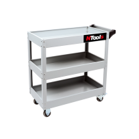 NTools 3S - Wózek warsztatowy trzypółkowy 22kg szary 800 x 390 x 835mm (1)