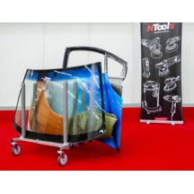 NTools PANEL CART - Wózek do składowania paneli samochodowych Max.80kg 1150 x 700-1000 x 800mm(2)