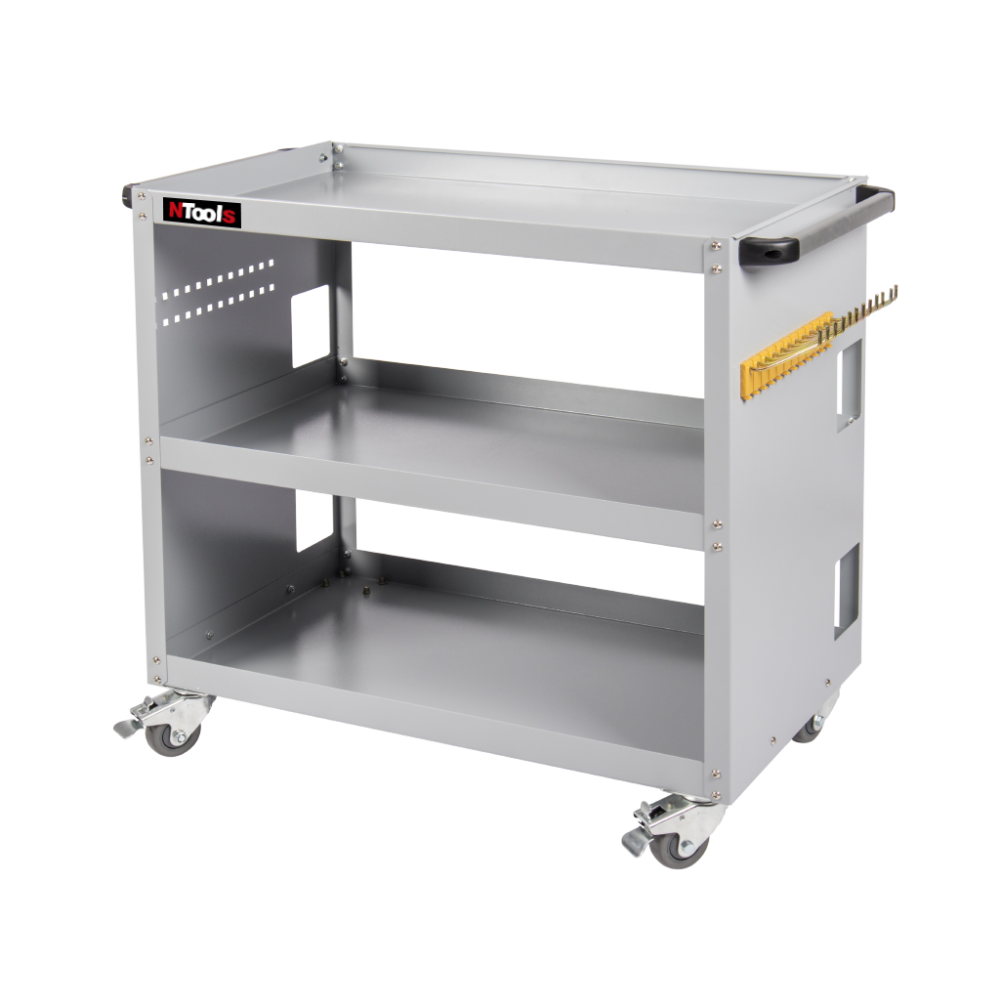APP 3S Heavy - Wózek warsztatowy trzypółkowy 1000mm x 475mm x 855 mm 28kg (1)