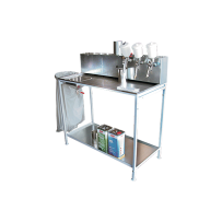 NTools ST LAK - Stół lakierniczy z wyciągiem oparów 560 x 1180 x 960mm (1)