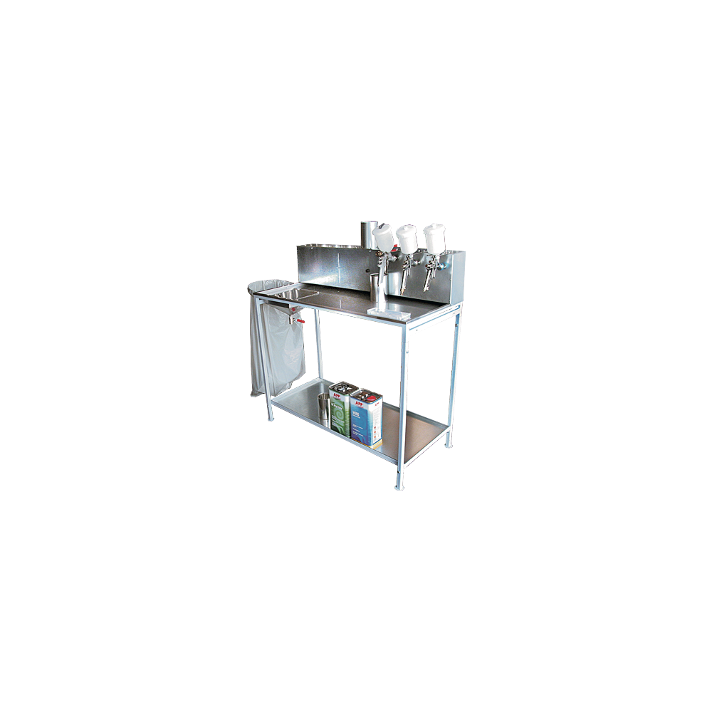 NTools ST LAK - Stół lakierniczy z wyciągiem oparów 560 x 1180 x 960mm (1)
