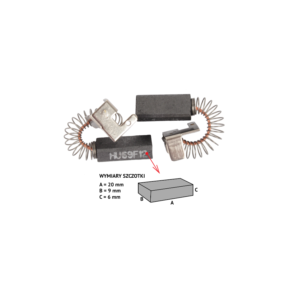 NTools SW 1 - Szczotka weglowa do Rupes LH22/32 op (2szt)(1)
