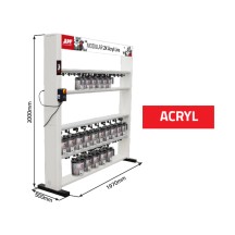 NTools Modular Mixing Machine - Urządzenie mieszające z mieszadłami 54x1 0L i 24x3 5L/4 0L Base + Acryl (2)