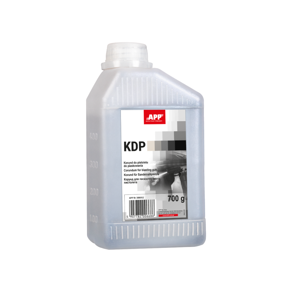 APP KDP - Korund do pistoletu do piaskowania 700g (1)