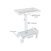 NTools PDR Tool Cart - Mobilny wózek narzędziowy (2)