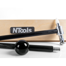 NTools PDR Carbon Hammer - Młotek do blendowania z wymiennymi końcówkami i przedłużką (8)
