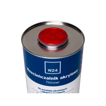 Rozcieńczalnik akrylowy W24 Thinner do wyrobów akrylowych i lakierów bazowych Normalny 1 0 L