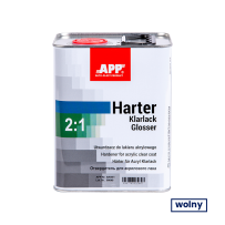 APP Harter Klarlack Glosser 2:1 - Utwardzacz do lakieru akrylowego wolny 2 5L