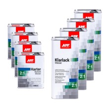 APP Klarlack Glosser 2:1+ Harter - Utwardzacz do lakieru akrylowego 4x5L lak+4x2 5L utw.wolny 30L