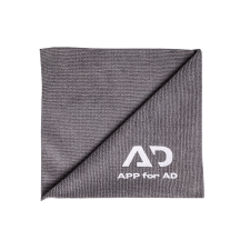 APP for AD 2Clean MF - Ściereczka z mikrofibry bezszwowa 350g szara 40 x 40cm (1)