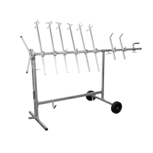 NTools Premium BUS - Stojak obrotowy lakierniczy do elementów 29 5kg 2220mm x 810mm x 1050mm(1)