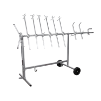 NTools Premium BUS - Stojak obrotowy lakierniczy do elementów 29 5kg 2220mm x 810mm x 1050mm(1)
