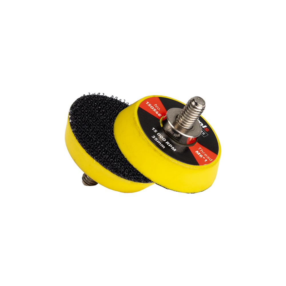 NTools DR 35 - Tarcza robocza 35 mm do polerki NANO BP3550 rzep M6x1 d35 (1)