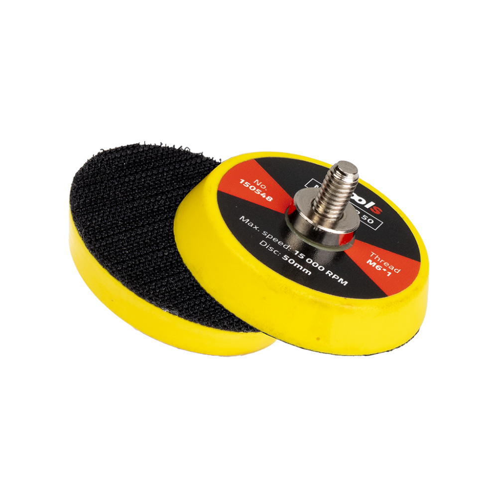 NTools DR 50 - Tarcza robocza 50 mm do polerki NANO BP3550 rzep M6x1 d50 (1)