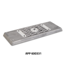 NTools Części do H-ROS II 02E - Płyta nośna i rzepowa płyta robocza 70x197 mm MultiHole Płyta nośna 70x197 mm(1)