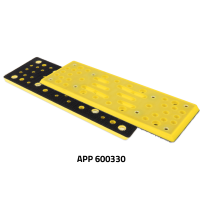 NTools Części do H-ROS II 02E - Płyta nośna i rzepowa płyta robocza 70x197 mm MultiHole Rzepowa płyta robocza 70x197 mm(1)