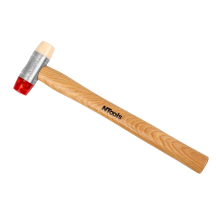 NTools MDW - Młotek okrągły dwustronny hikora nylon - guma(1)