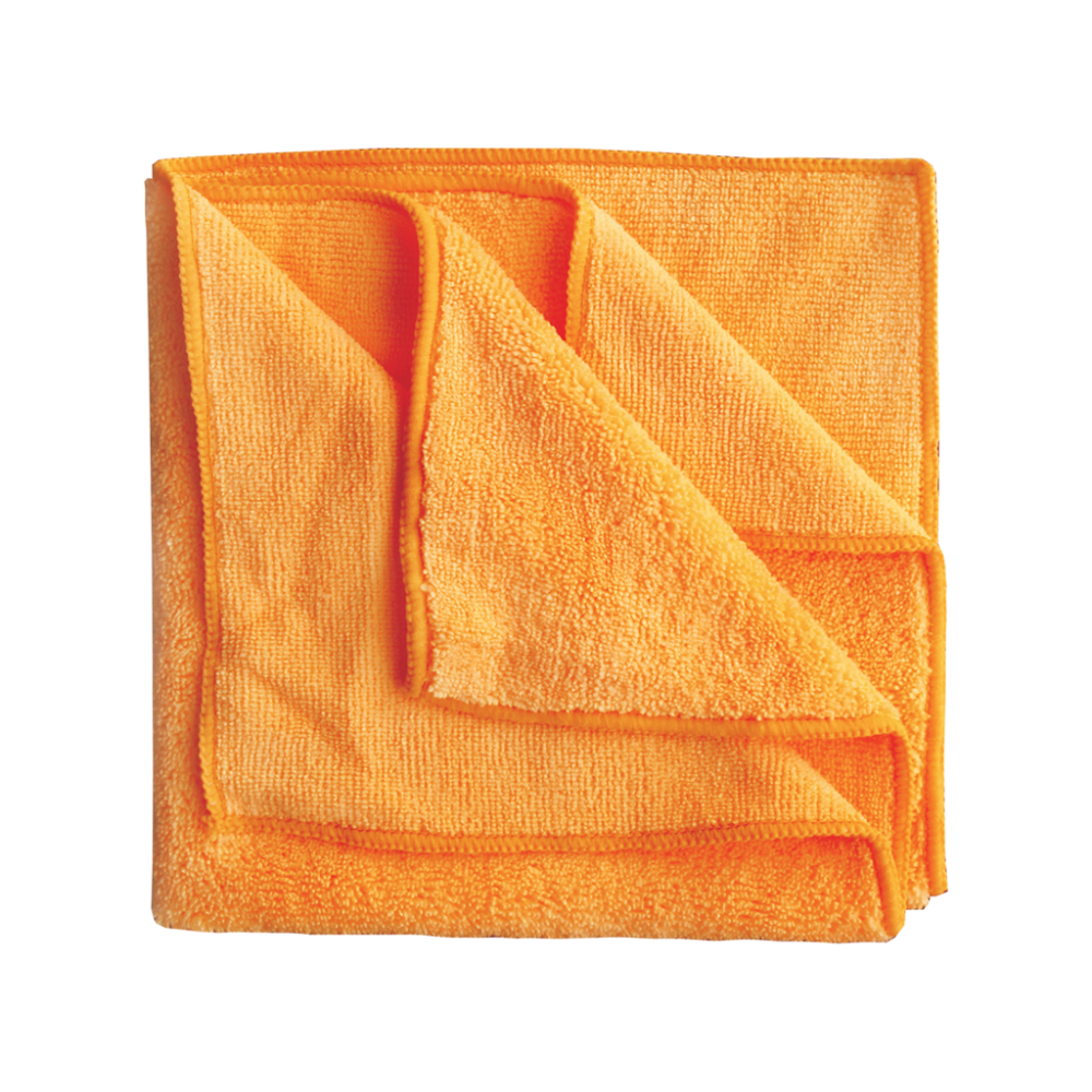 APP MF Cloth - APP MF Cloth - Ściereczka pyłochłonna z mikrofibry pomarańczowy dwufunkcyjna 40 x 40 cm op (3szt)