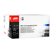 APP FPS Fast Preparation System - Zestaw kubków miękkich i pokrywek z filtrem 190 mikr. 850 ml op (50szt)