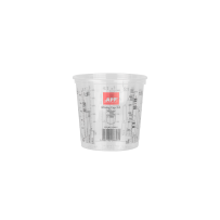 APP Mixing Cup 2.0 - Kubek do mieszania farb i lakierów + przykrywka 3.0 transparentny 385/300 ml op (25szt)
