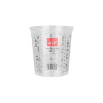 APP Mixing Cup 2.0 - Kubek do mieszania farb i lakierów + przykrywka 3.0 transparentny 750/600 ml op (25szt)