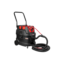 NTools VC 40EP - Odsysacz pyłów z automatem włączeniowym elektryczno-pneumatycznym 1600W wąż 2w1 5m 40L