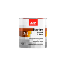 APP Harter Klarlack X Gloss 2:1 - Utwardzacz do lakieru akrylowego wolny 2 5L