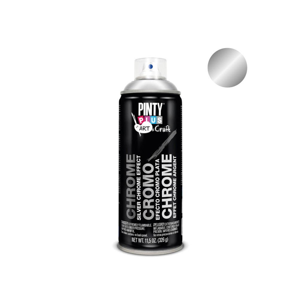 Pintyplus Art CHROME - Dekoracyjny efekt chromu w sprayu 743 400ml