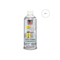 Pintyplus Tech Anti-Stains - Farba w sprayu przeciw plamom spray biały 400 ml