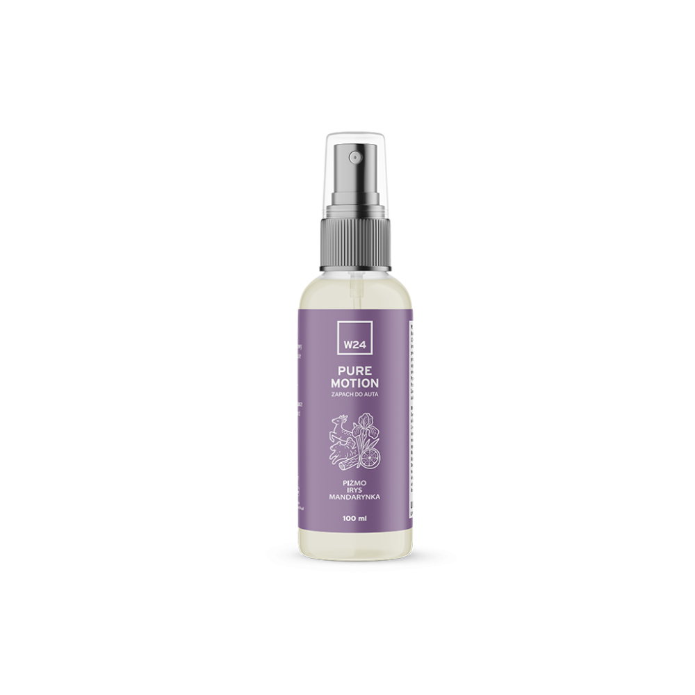 W24 Pure Motion - Zapachy Samochodowe piżmo irys mandarynka 100ml