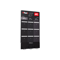 NTools KS TAB - Tablica do krążków ściernych z uchwytem do mocowania 3 szlifierek max d150 570 x 1060 x 18mm