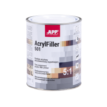APP AcrylFiller 501 5:1 - Podkład akrylowy dwuskładnikowy wypełniający Biały 1 0L(1)