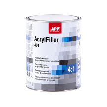 APP AcrylFiller 401 4:1 - Podkład akrylowy dwuskładnikowy wypełniający Biały 4 0L(1)