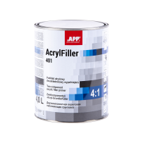 APP AcrylFiller 401 4:1 - Podkład akrylowy dwuskładnikowy wypełniający Biały 4 0L(1)