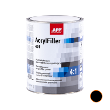 APP AcrylFiller 401 Podkład akrylowy dwuskładnikowy wypełniający Czarny 4 0L
