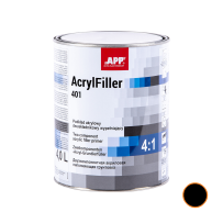 APP AcrylFiller 401 Podkład akrylowy dwuskładnikowy wypełniający Czarny 4 0L