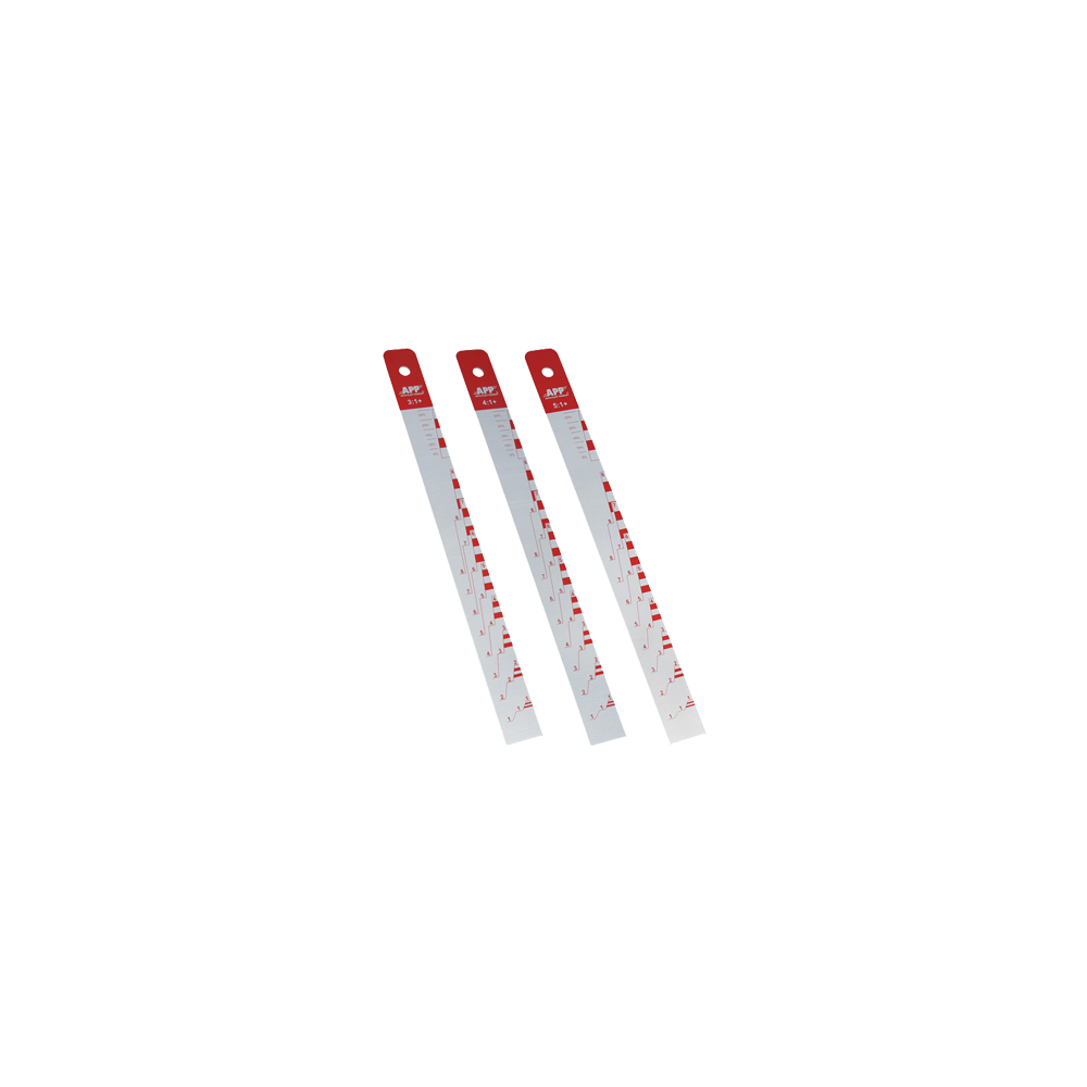 APP M Skal - Aluminiowa listwa skalowana do mieszania produktów 2K 2:1 4:1(1)