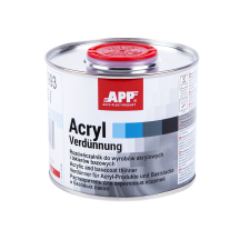 APP Acryl Verdunnung. Rozcieńczalnik do wyrobów akrylowych i lakierów bazowych Normalny 0 5 L