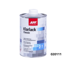 APP Klarlack Classic 2:1 - Lakier?bezbarwny?akrylowy?dwuskładnikowy bezbarwny 1 0L(4)