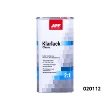 APP Klarlack Classic 2:1 - Lakier?bezbarwny?akrylowy?dwuskładnikowy bezbarwny 1 0L(5)