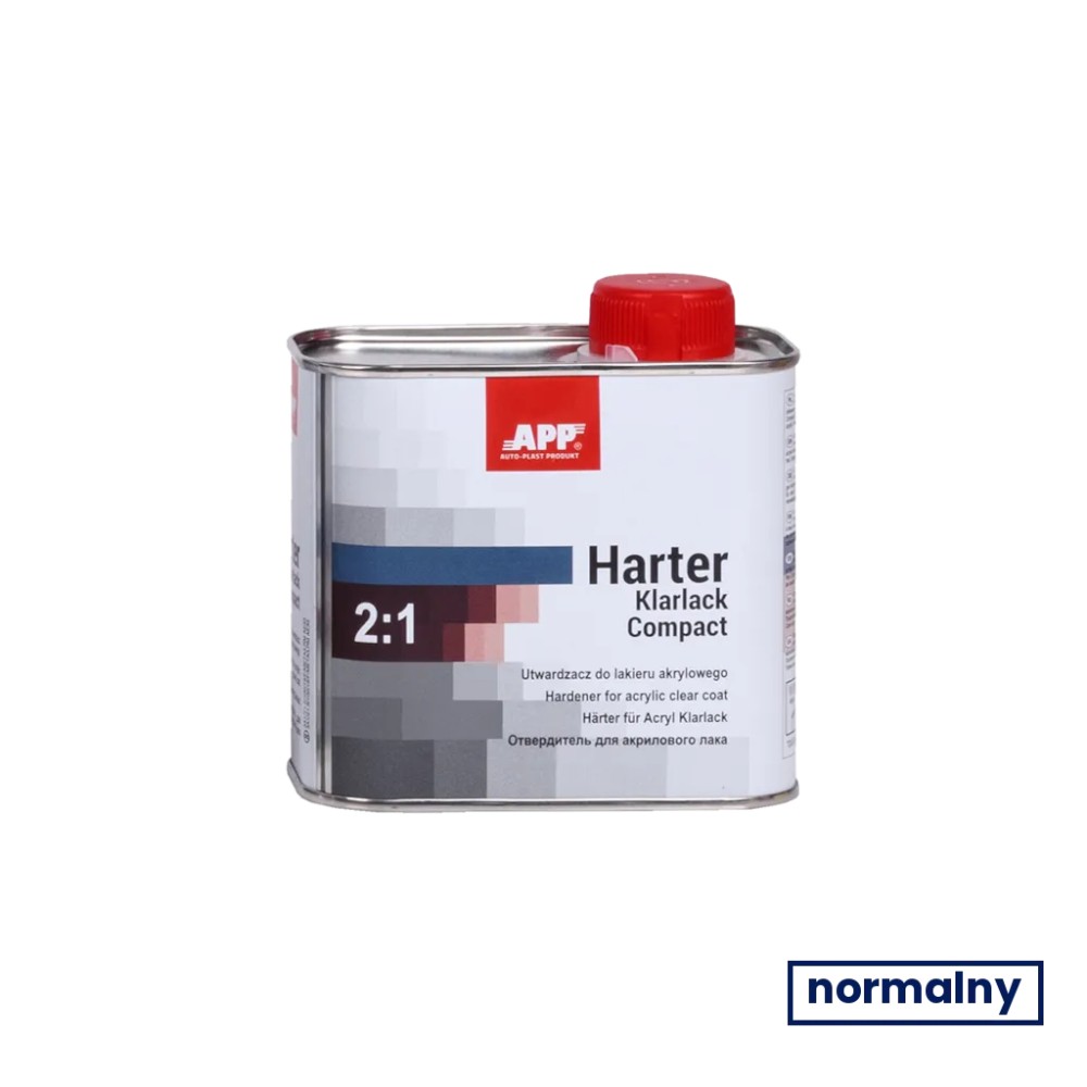 APP Harter Klarlack Compact - Utwardzacz do lakieru akrylowego normalny 0 5L