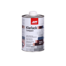 APP Klarlack Compact 2:1 - Lakier bezbarwny akrylowy dwuskładnikowy bezbarwny 1 0L(1)
