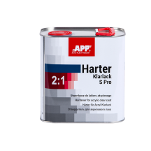 APP Harter Klarlack S Pro 2:1 - Utwardzacz do lakieru akrylowego normalny 2 5L (1)