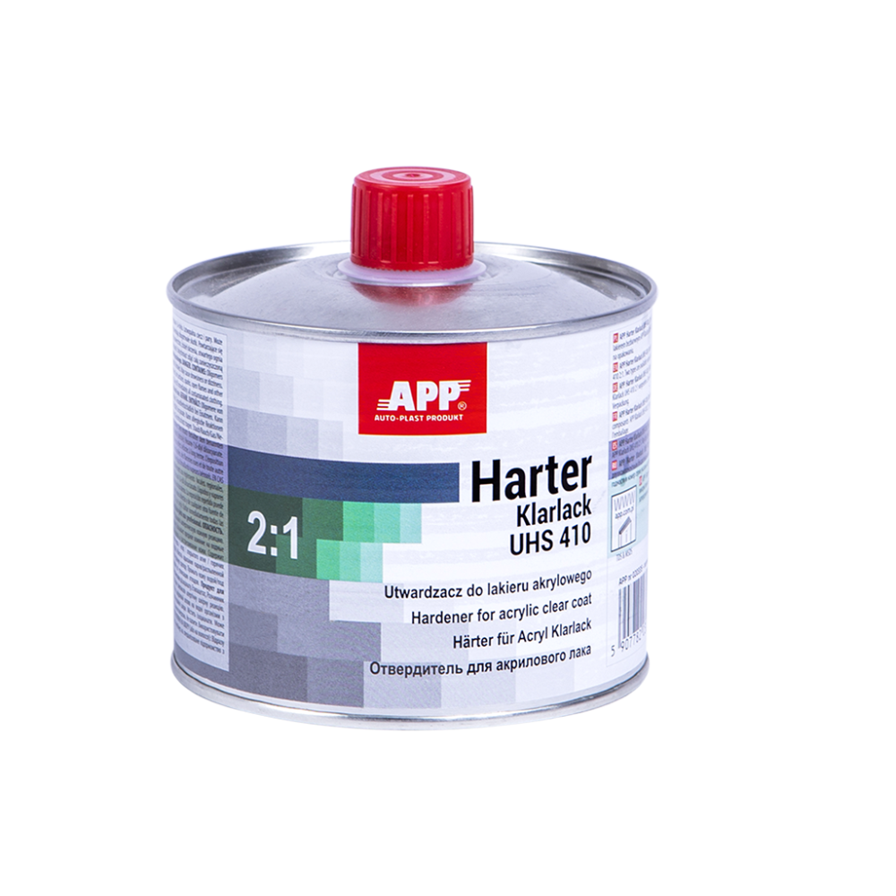 Utwardzacz do lakieru bezbarwnego APP Harter Klarlack UHS 410 2:1 0 5L Szybki